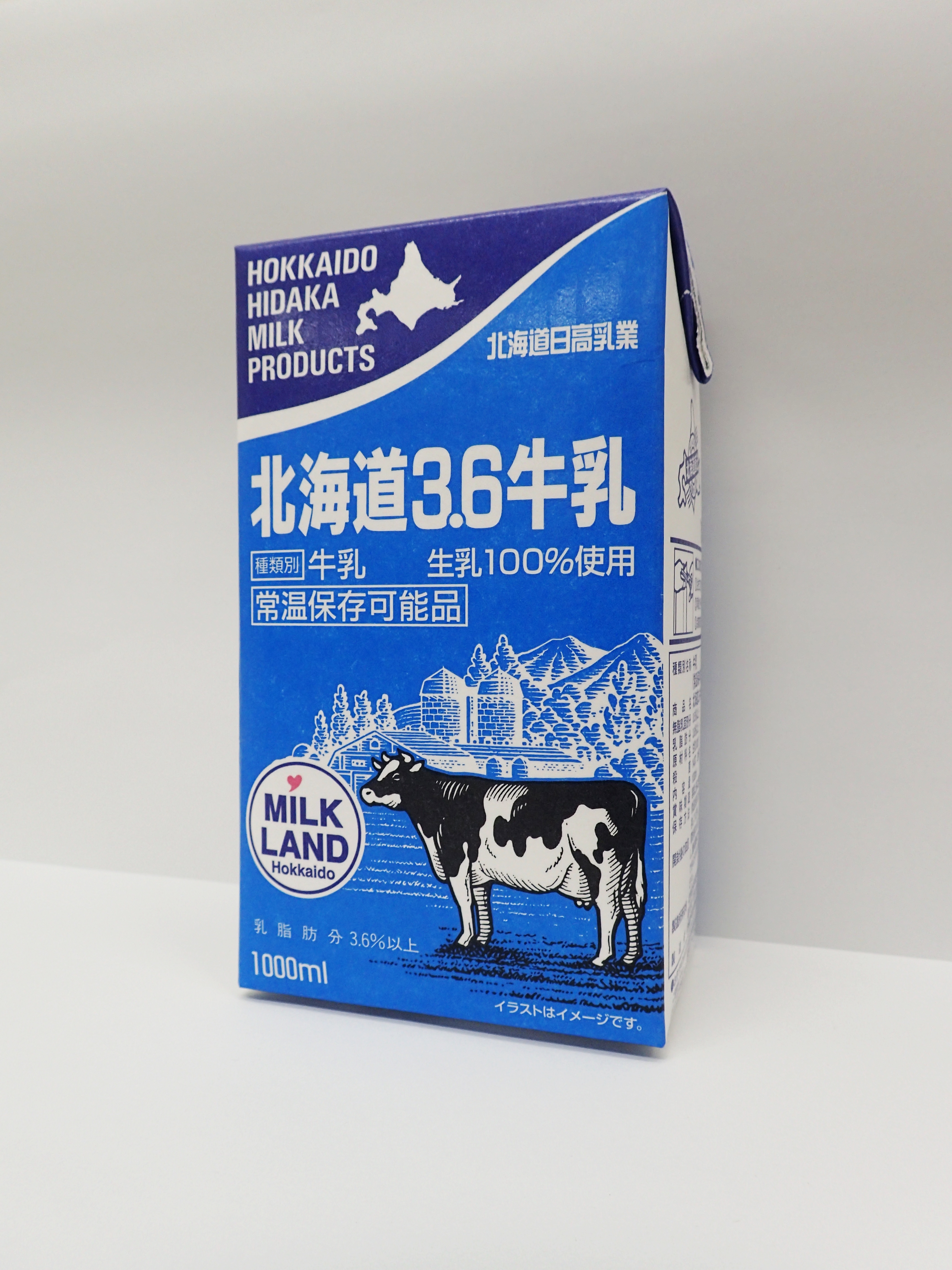 北海道日高 北海道 3.6牛乳 1000ml