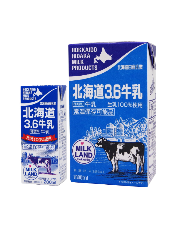 本物 メイトー ＬＬ 北海道３．６ 牛乳 1000ml×6本 食品